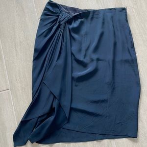 Bluemarine mid skirt in silk